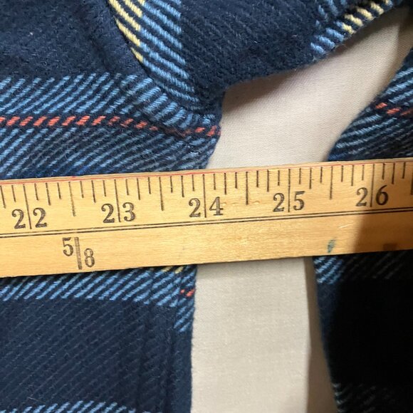 Goodfellow & Co Men's Striped Heavyweight Flannel Long Sleeve Button-Down Shirt - Picture 13 of 14